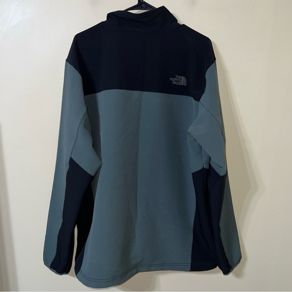 The North Face Windwall Jacket Men’s XL Black Green - Picture 4 of 4